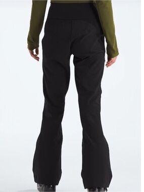 The North Face Womens Windwall Black Softshell Pants Size Medium Ski Winter Snow